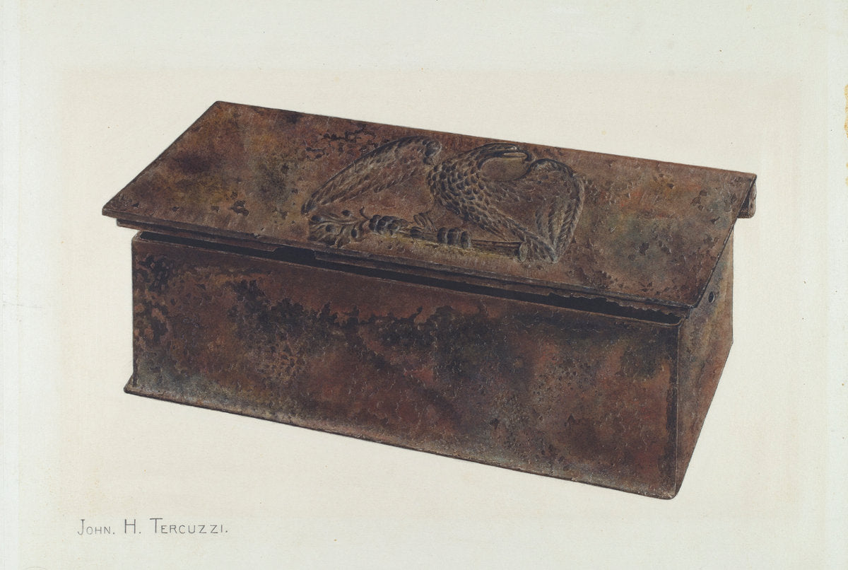 Match Box by John H. Tercuzzi (American, active c. 1935), 16X12"(A3)Poster Print