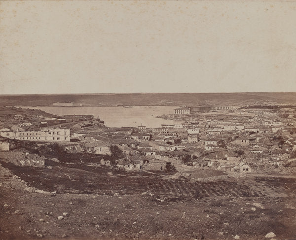 Sebastopol, From Left Attack by James Robertson (British, 1813 - 1888), 16X12"(A3)Poster Print