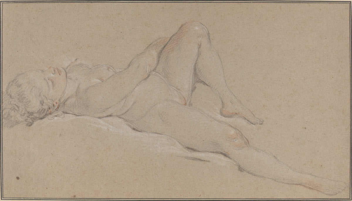 Venus by François Boucher (French, 1703 - 1770), 16X12"(A3)Poster Print