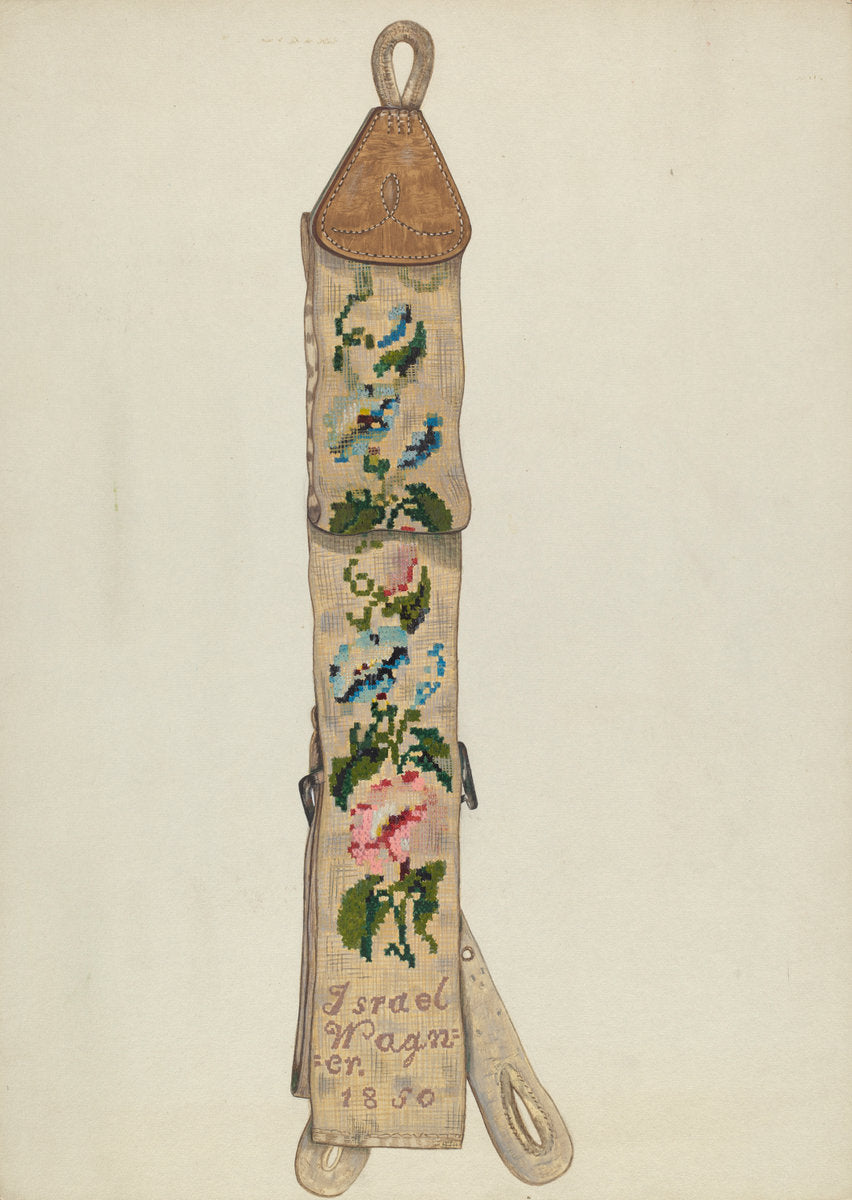Boy's Suspenders by Katherine Hastings (American, active c. 1935), 16X12"(A3)Poster Print