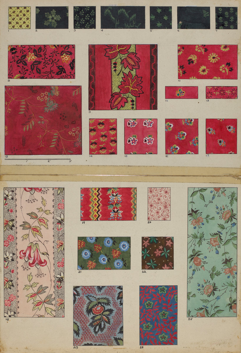 Patchwork and Applique Quilt by Irene Schaefer and Mary Berner (American, active c. 1935), 16X12"(A3)Poster Print