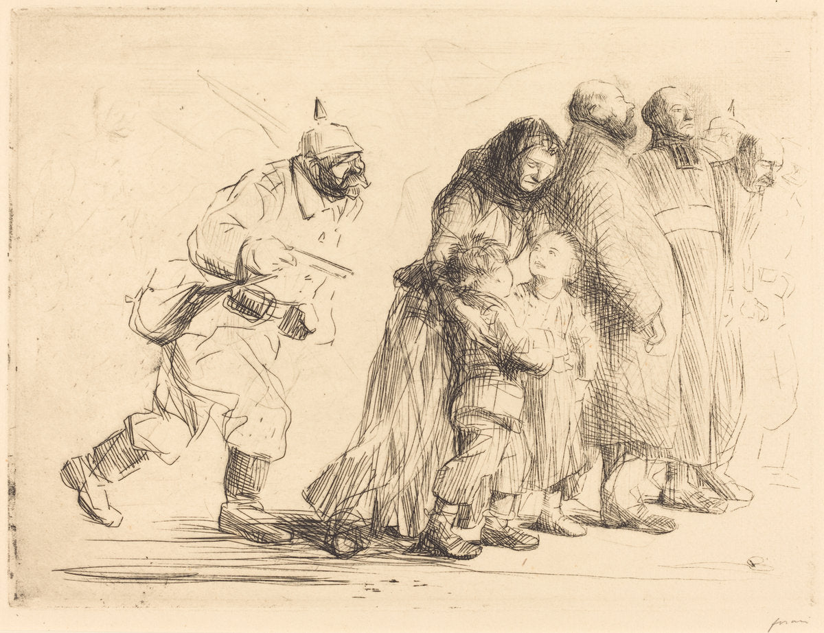 The Notables (large plate) by Jean-Louis Forain (French, 1852 - 1931), 16X12"(A3)Poster Print