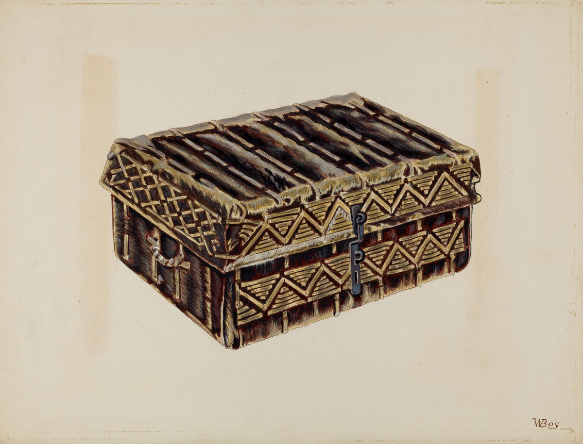 Trunk by William Bos (American, active c. 1935), 16X12"(A3)Poster Print