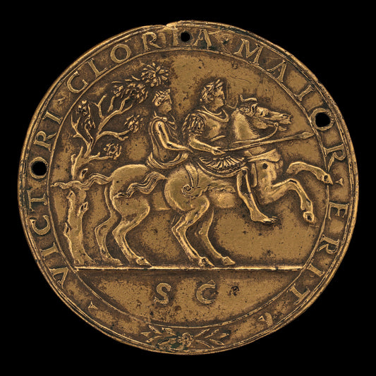 c. 1500 by Italian 16th Century (Allegorical Representation of Victory), 16X12"(A3)Poster Print