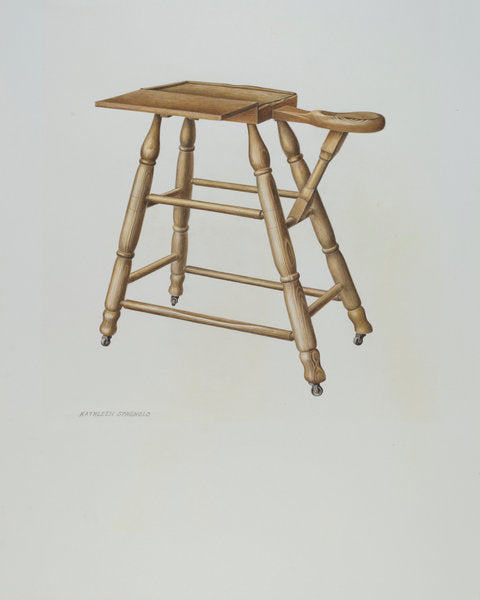 Saddler's Work Bench by Kathleen Spagnolo (American, active c. 1935), 16X12"(A3)Poster Print
