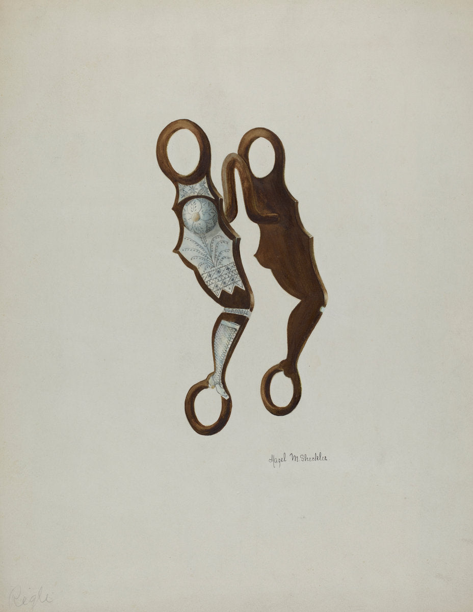 Bit by Hazel Sheckler and A. Regli (American, active c. 1935), 16X12"(A3)Poster Print