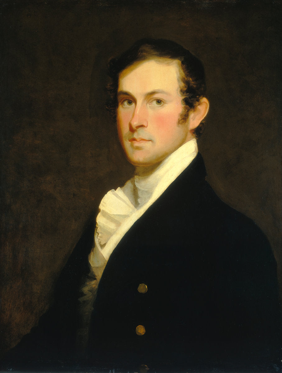 Augustus Fielding Hawkins by Matthew Harris Jouett (American, 1788 - 1827), 16X12"(A3)Poster Print