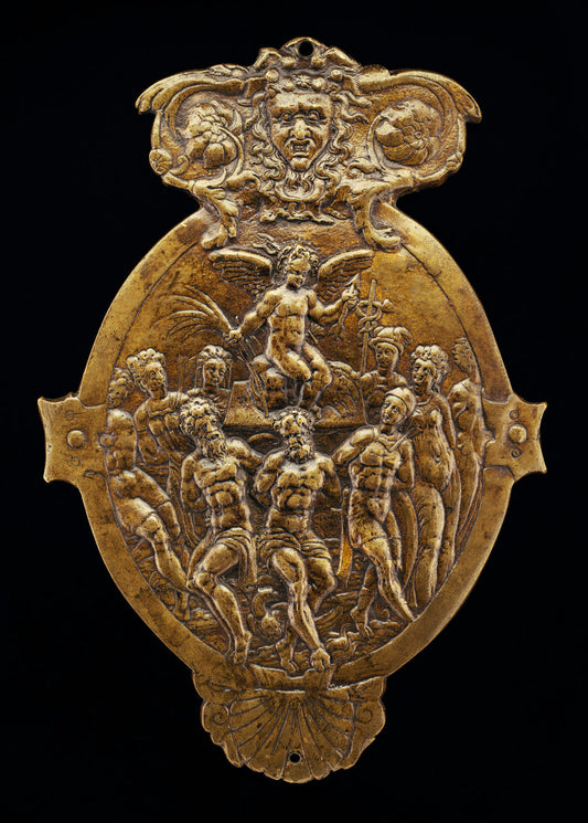 late 16th or 17th century by Italian 16th or 17th Century (The Triumph of Cupid), 16X12"(A3)Poster Print