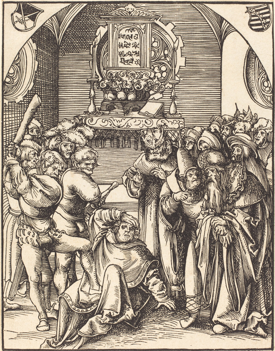 Saint Jude by Lucas Cranach the Elder (German, 1472 - 1553), 16X12"(A3)Poster Print