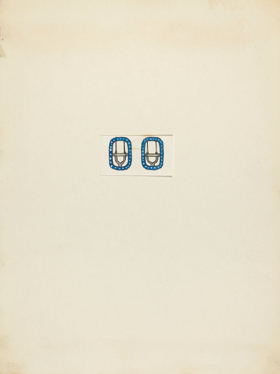 Neck Buckle by Charles Criswell (American, active c. 1935), 16X12"(A3)Poster Print