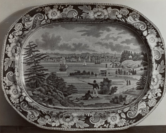 Cup Plate by Helmut Hiatt (American, active c. 1935), 16X12"(A3)Poster Print