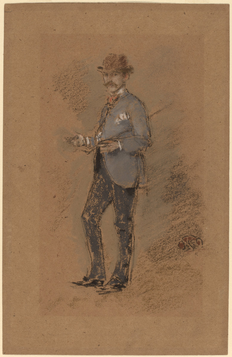 Harper Pennington by James McNeill Whistler (American, 1834 - 1903), 16X12"(A3)Poster Print