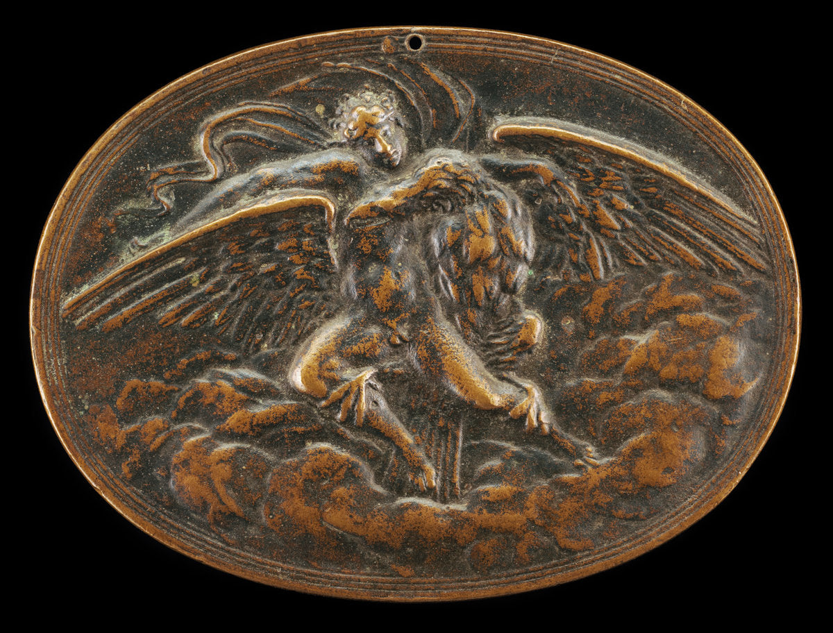 The Rape of Ganymede by Giovanni Bernardi (Bolognese, 1494 - 1553), 16X12"(A3)Poster Print