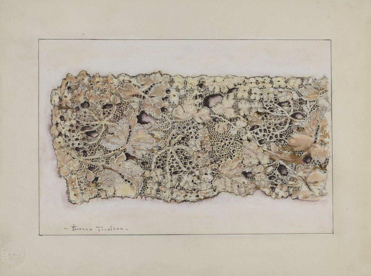 Silk Lace by Florence Truelson (American, 1901 - 1959), 16X12"(A3)Poster Print
