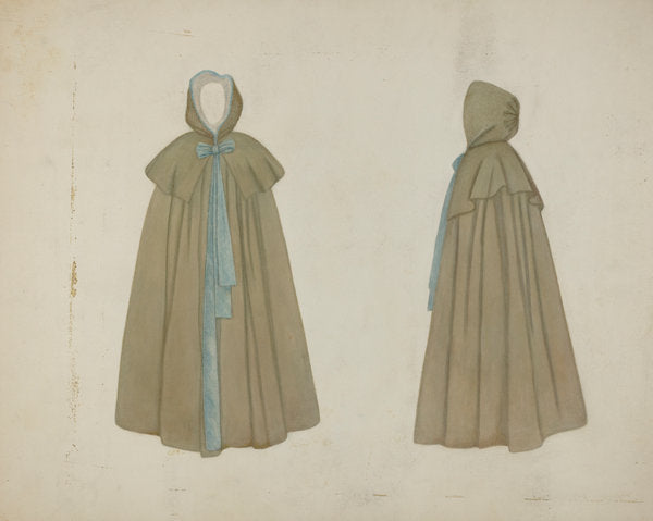 Shaker Cape by Francis Bruner (American, active c. 1935), 16X12"(A3)Poster Print