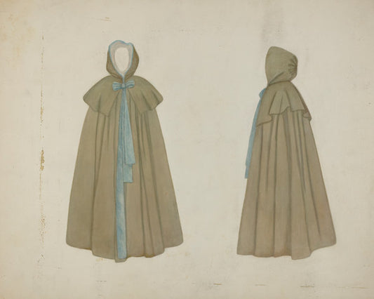 Shaker Cape by Francis Bruner (American, active c. 1935), 16X12"(A3)Poster Print