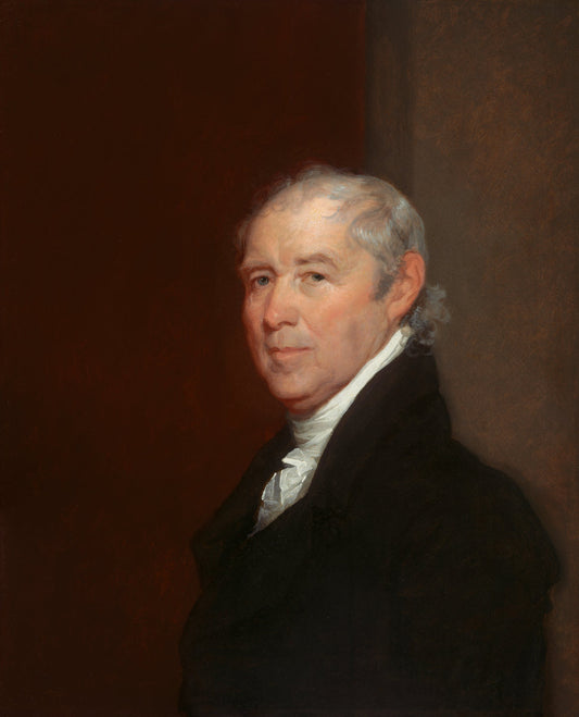 Benjamin Tappan by Gilbert Stuart (American, 1755 - 1828), 16X12"(A3)Poster Print