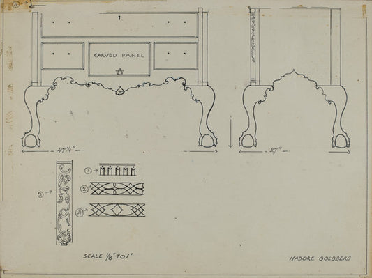 1935/1942 by American 20th Century (Highboy), 16X12"(A3)Poster Print