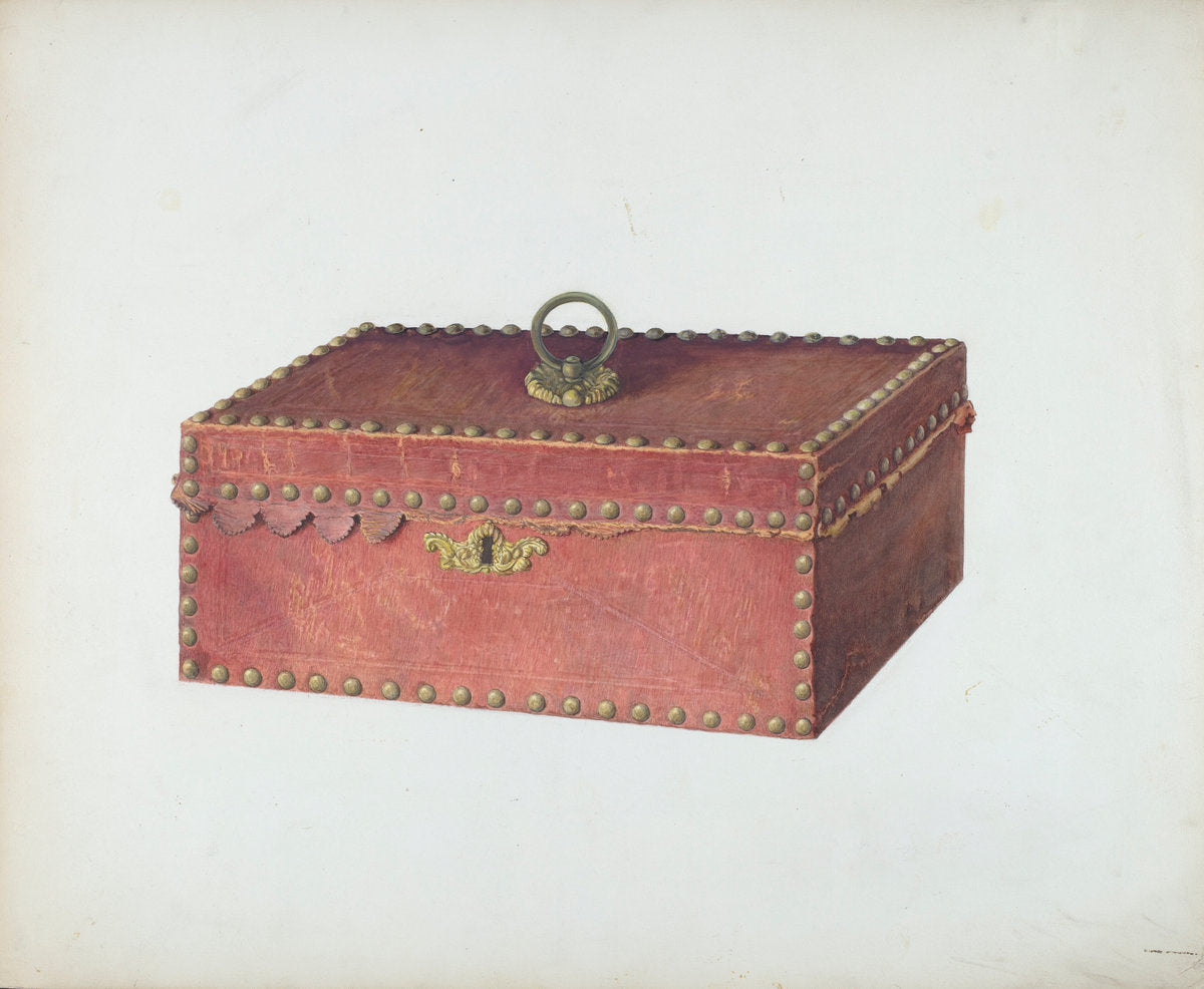 Bureau Box by Carl Buergerniss (American, 1877 - 1956), 16X12"(A3)Poster Print