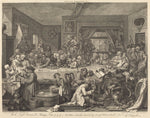 An Election Entertainment by William Hogarth (English, 1697 - 1764), 16X12"(A3)Poster Print