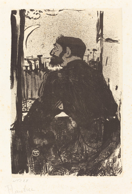 Sleepless Night (Nuit blanche) by Henri de Toulouse-Lautrec (French, 1864 - 1901), 16X12"(A3)Poster Print