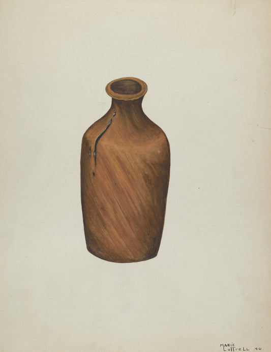 Ink Bottle by Marie Lutrell (American, active c. 1935), 16X12"(A3)Poster Print