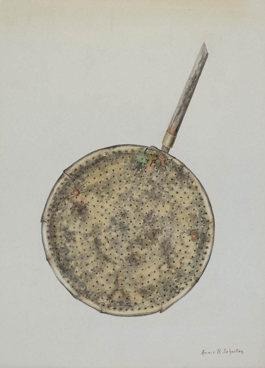 Brass Sugar Skimmer by Annie B. Johnston (American, active c. 1935), 16X12"(A3)Poster Print