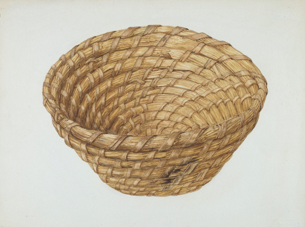 Bread Basket by Alfonso Moreno (American, active c. 1935), 16X12"(A3)Poster Print