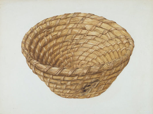 Bread Basket by Alfonso Moreno (American, active c. 1935), 16X12"(A3)Poster Print