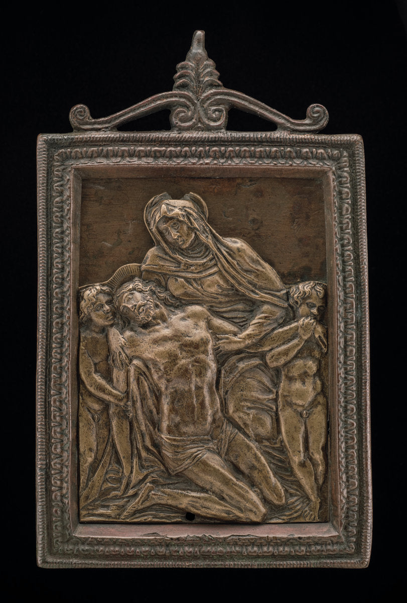 16th century by Italian 16th Century (Pietà), 16X12"(A3)Poster Print