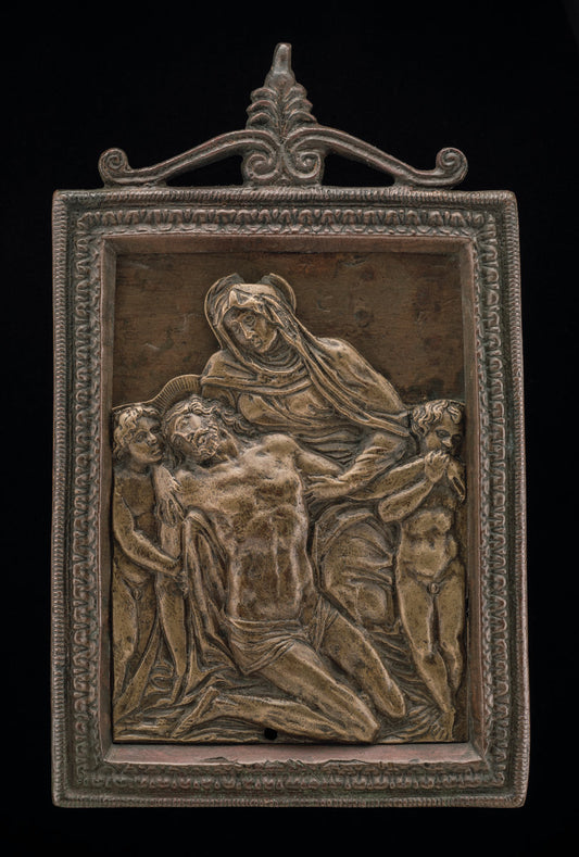 16th century by Italian 16th Century (Pietà), 16X12"(A3)Poster Print