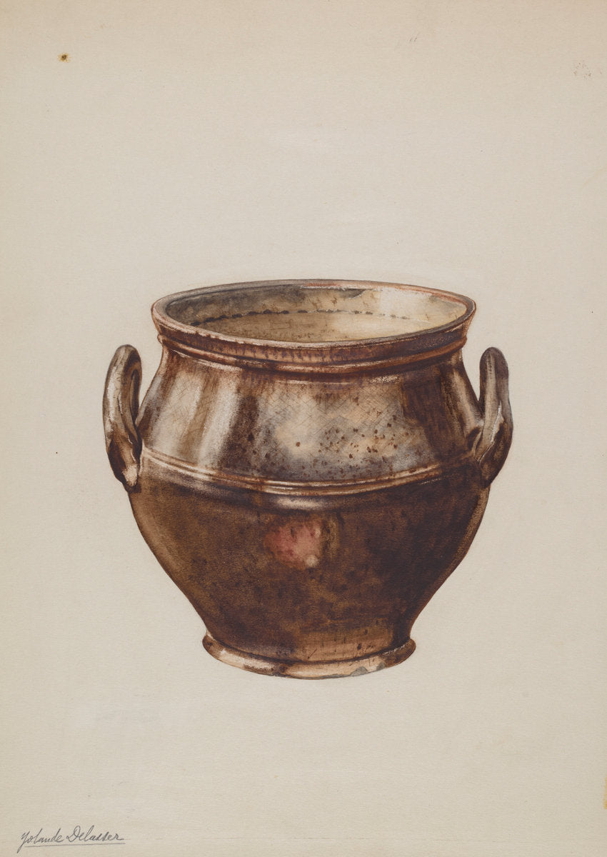 Sugar Bowl by Yolande Delasser (American, active c. 1935), 16X12"(A3)Poster Print