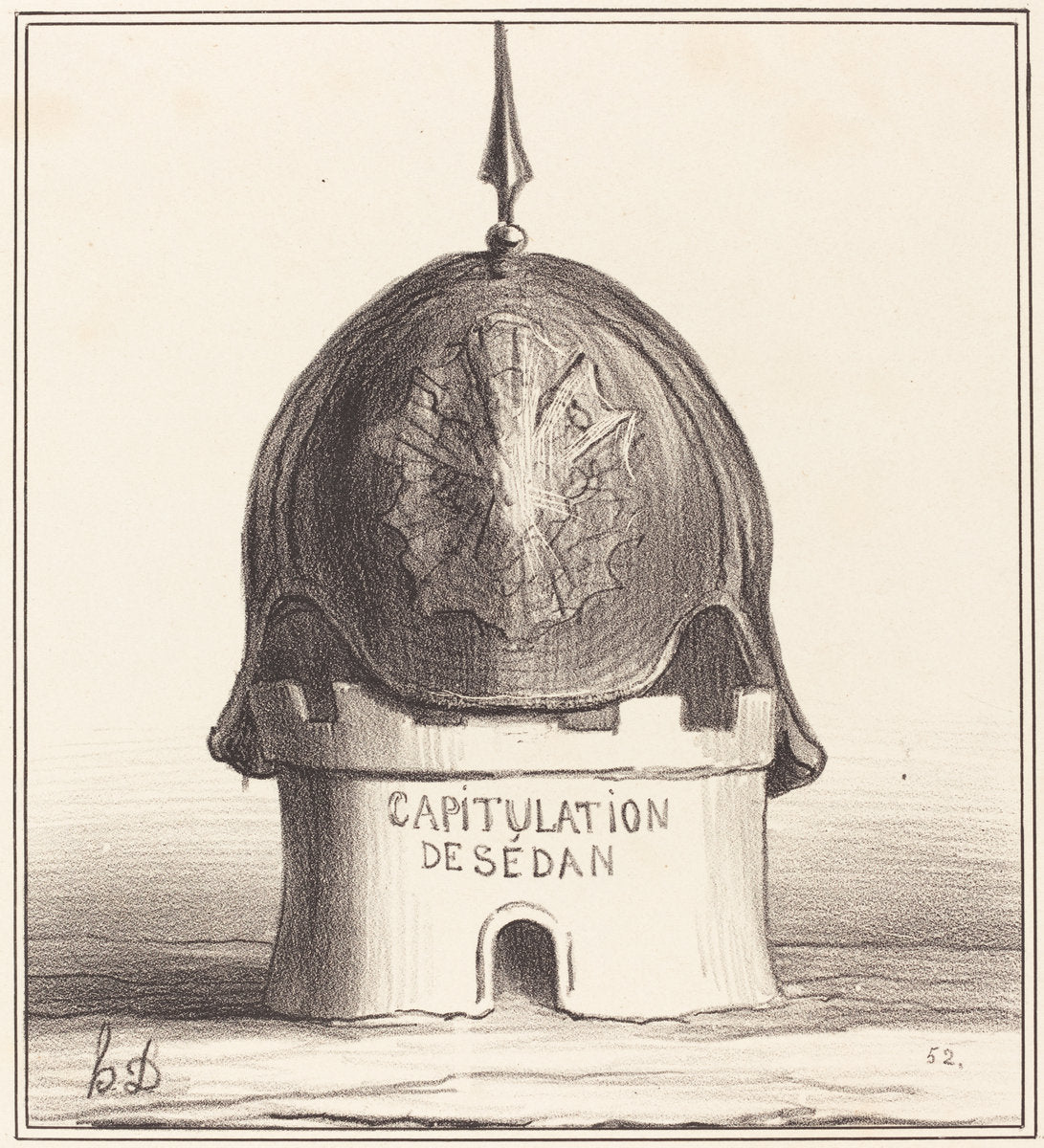 Le couronnement de son édifice by Honoré Daumier (French, 1808 - 1879), 16X12"(A3)Poster Print