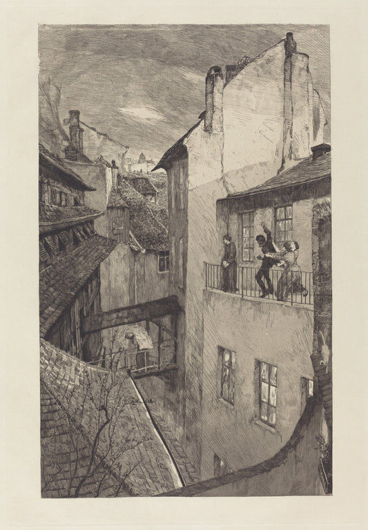 Eine Mutter I (A Mother I) by Max Klinger (German, 1857 - 1920), 16X12"(A3)Poster Print