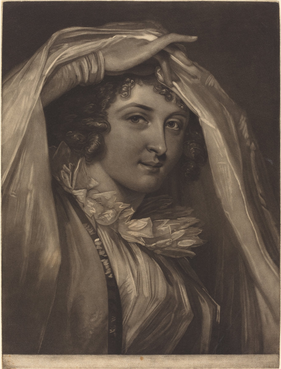 Clara by John Raphael Smith (British, 1752 - 1812), 16X12"(A3)Poster Print