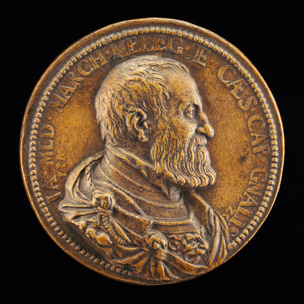 Jacopo de' Medici, 1497-1555, Marquess of Marignan, and General of Charles V by Pier Paolo Galeotti (Florentine, c. 1520 - 1584), 16X12"(A3)Poster Print