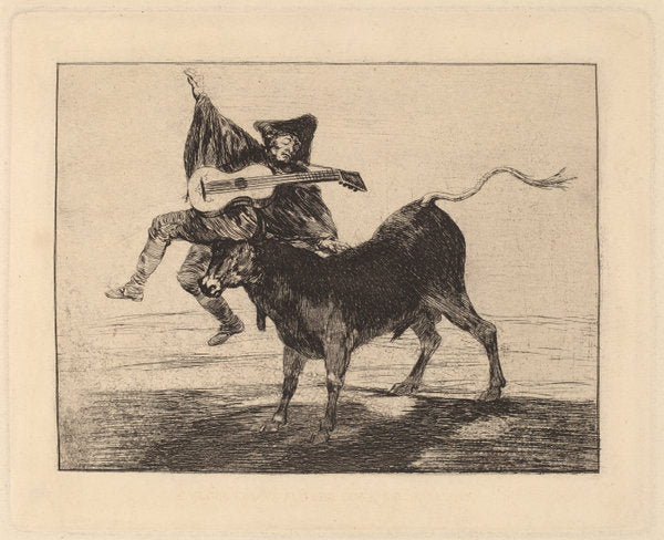Dios se lo pague a vsted (May God Repay You) by Francisco de Goya (Spanish, 1746 - 1828), 16X12"(A3)Poster Print