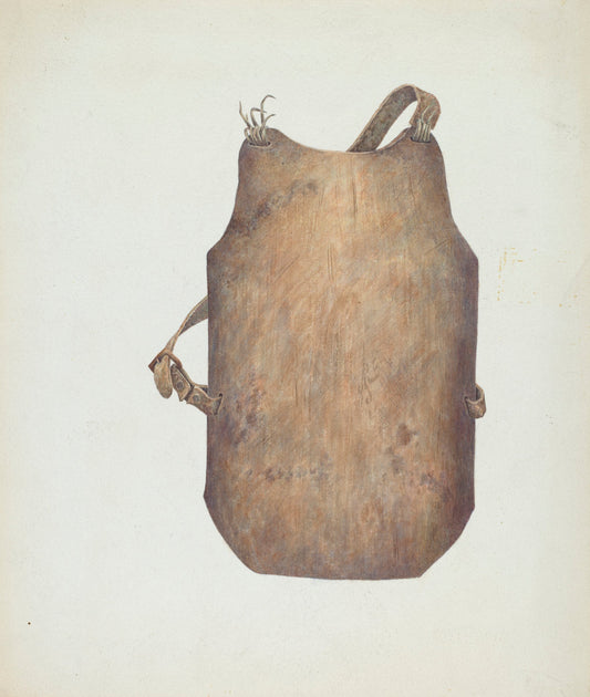 1935/1942 by American 20th Century (Iron Breast Plate), 16X12"(A3)Poster Print