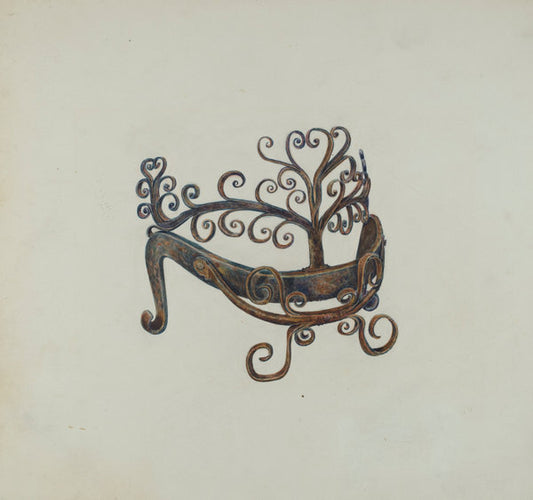 Crown by Al Curry (American, active c. 1935), 16X12"(A3)Poster Print