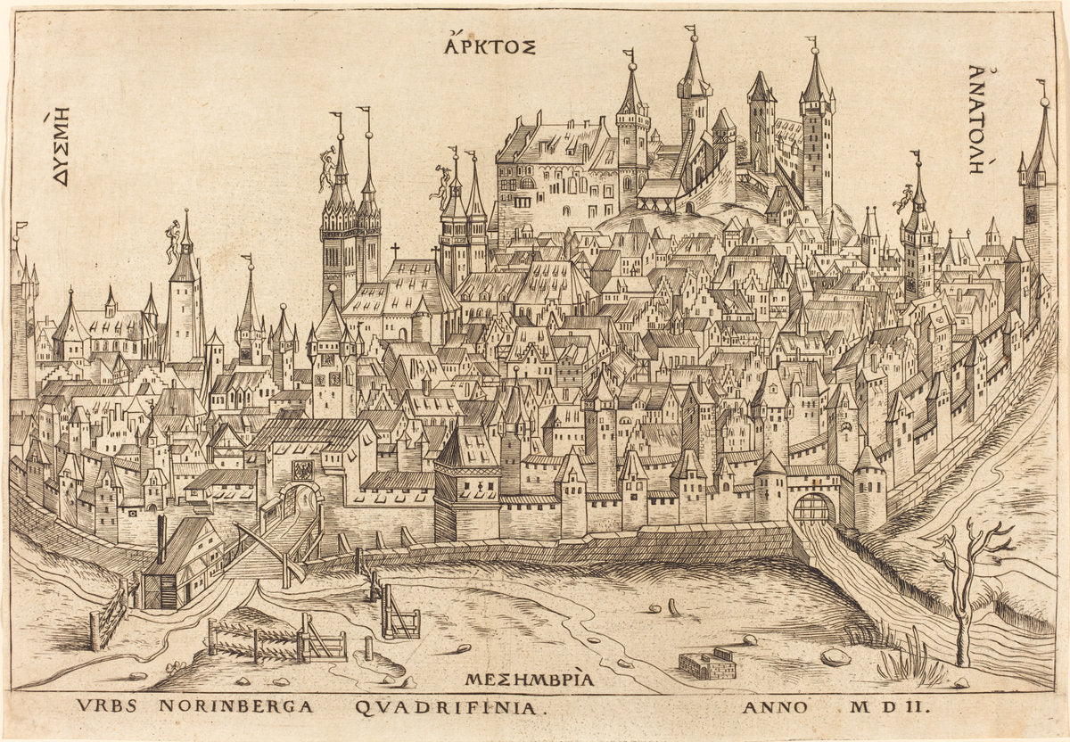 1502 by German 16th Century (Nuremberg), 16X12"(A3)Poster Print