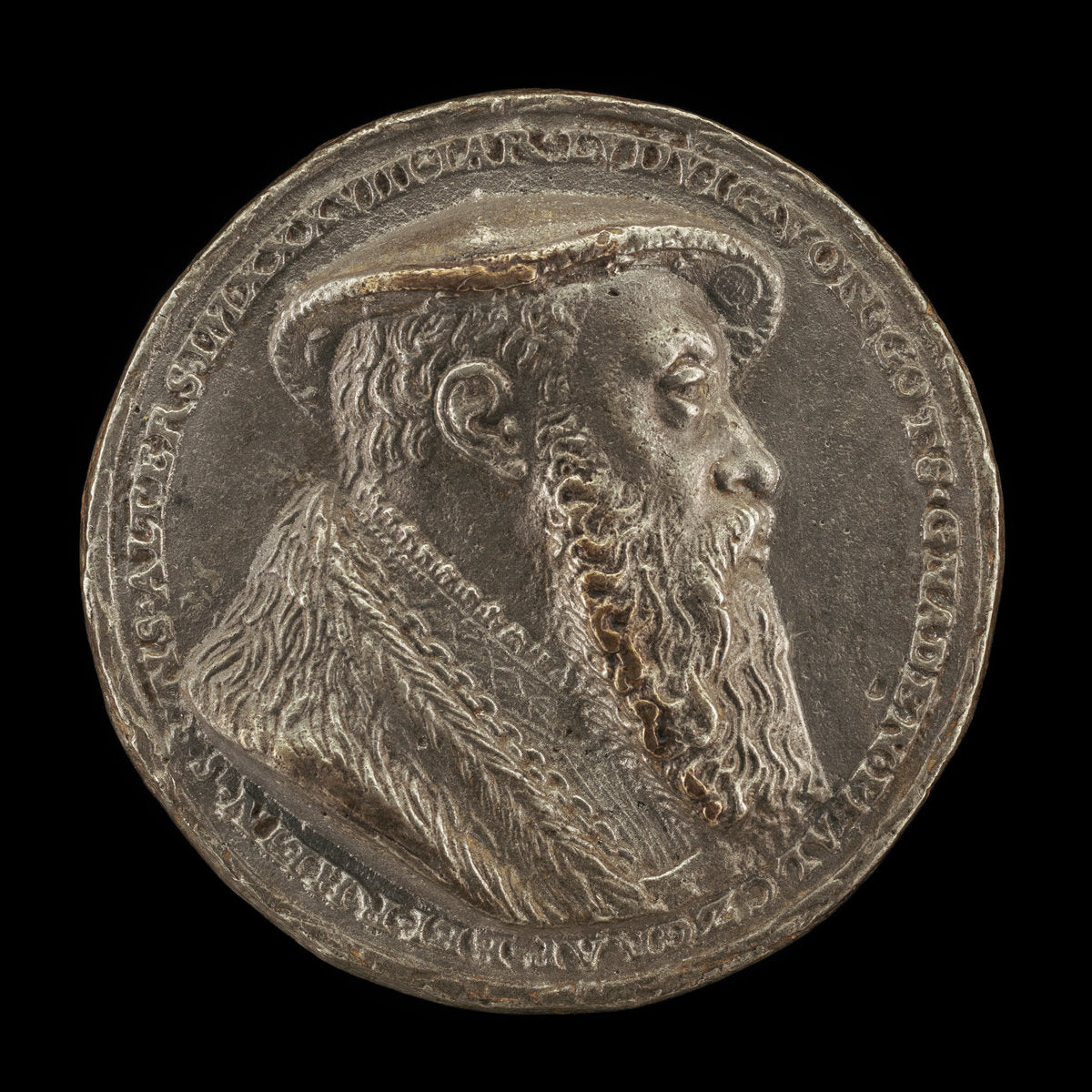 Ludwig X, 1495-1545, Duke of Bavaria 1514 [obverse] by Matthes Gebel (German, c. 1500 - 1574), 16X12"(A3)Poster Print