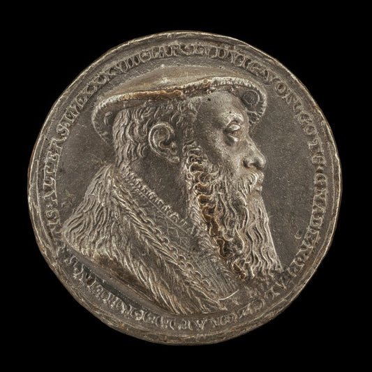 Ludwig X, 1495-1545, Duke of Bavaria 1514 [obverse] by Matthes Gebel (German, c. 1500 - 1574), 16X12"(A3)Poster Print