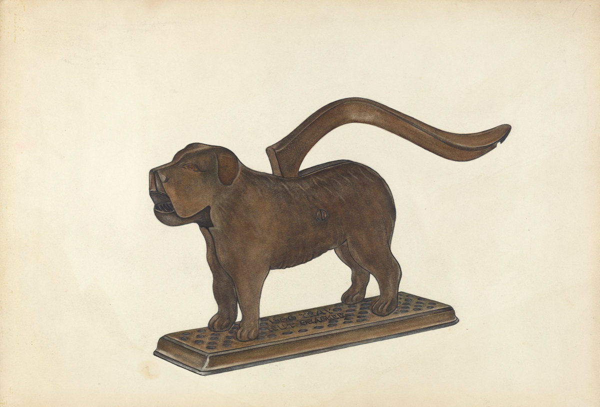 Nutcracker - Dog by Gerald Transpota (American, active c. 1935), 16X12"(A3)Poster Print