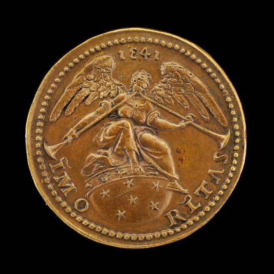 Fame [reverse] by Andrea Spinelli (Venetian, 1508 - 1572), 16X12"(A3)Poster Print
