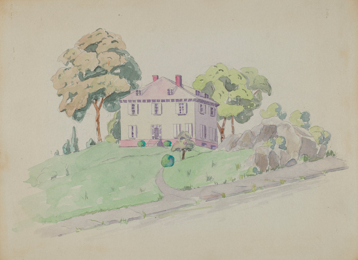 Lenrert Estate by Gladys Cook (American, active c. 1935), 16X12"(A3)Poster Print