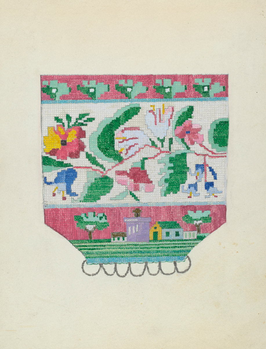 Purse by Mabel Ritter (American, active c. 1935), 16X12"(A3)Poster Print