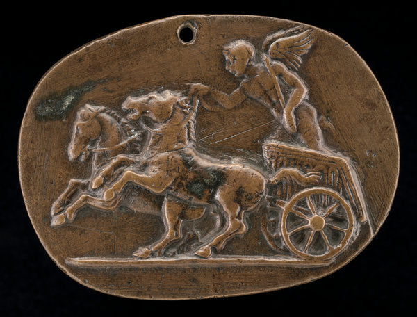 15th century by Florentine 15th Century (Cupid Driving a Chariot), 16X12"(A3)Poster Print