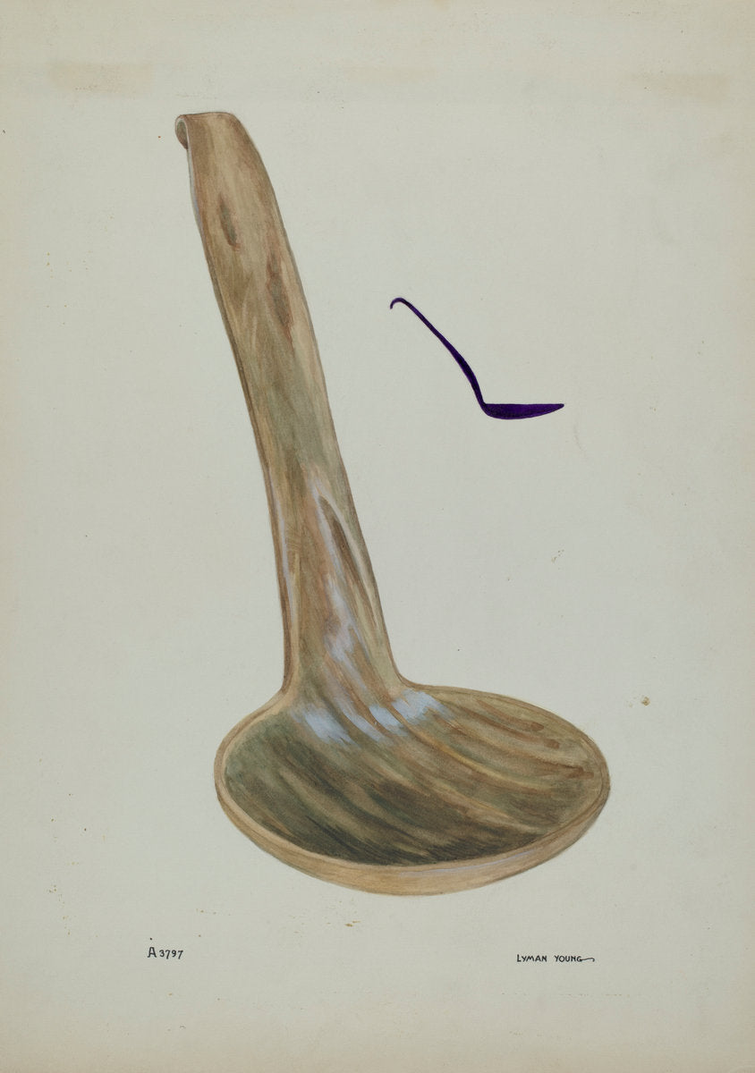 Ladle by Lyman Young (American, active c. 1935), 16X12"(A3)Poster Print