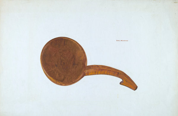 Butter Scoop by Chris Makrenos (American, active c. 1935), 16X12"(A3)Poster Print