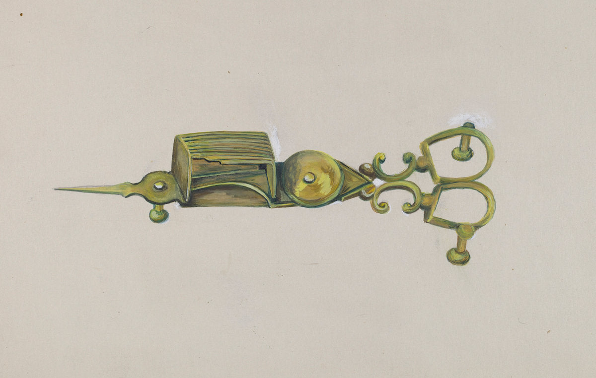 Candle Snuffer by Florence Stevenson (American, active c. 1935), 16X12"(A3)Poster Print